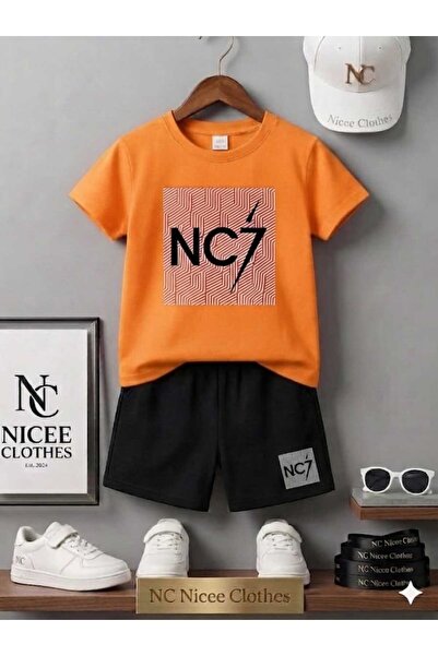 Leto Lykia Summer Children's T-Shirt Shorts Unisex (Nc 7 Printed)