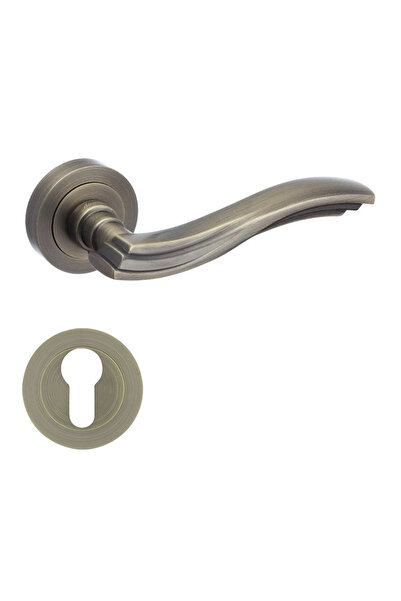 tesoro Mâner cu rozetă – Sculpt - Bronz antic - rozetă cilindru PZ