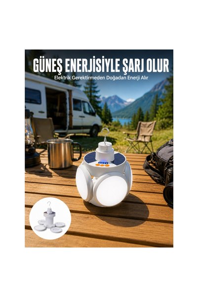 Epilons 5 Kanatlı Solar Lamba Yeni Nesil