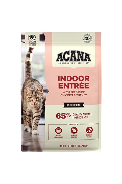 İndoor Entree Tavuklu ve Hindili Kısırlaştırılmış Kedi Maması 4,5 kg Tüy Yumağı Kontrolü