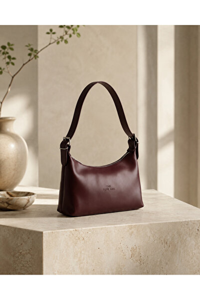 Kumru Studio Livia Tote Bag Women's Shoulder Bag – Burgundy
