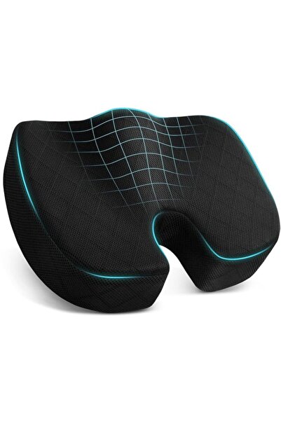 Generic Seat Cushion - Memory Foam Cushion for Office Chair, Car Seat, Airpla...