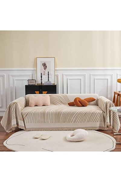 Generic Boho Chenille Sofa Cover (71"x118") - Washable Pet-Friendly Slipcover...