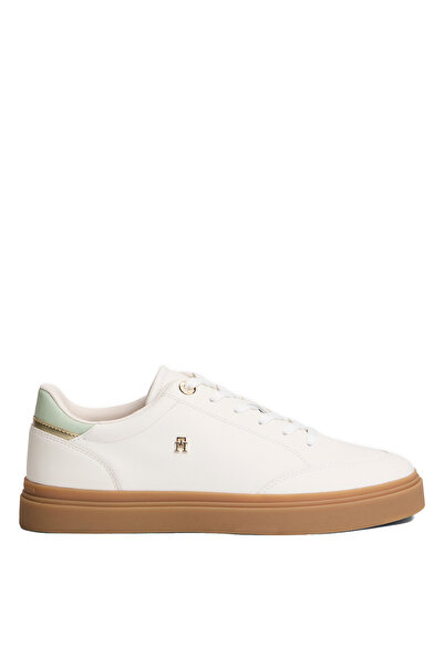 Tommy Hilfiger Bej Kadın Sneaker TH CHIC SNEAKER ELEVATED