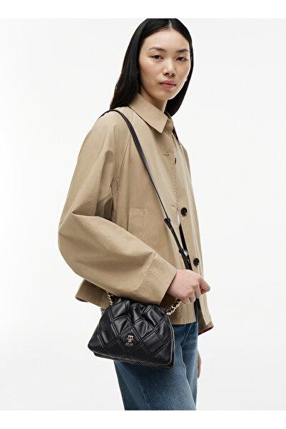 Tommy Hilfiger Siyah Kadın Çapraz Çanta TH FEMININE MINI CROSSOVER