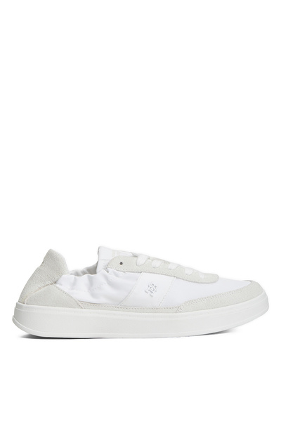 Tommy Hilfiger Beyaz Kadın Sneaker TH HERITAGE NYLON SNEAKER