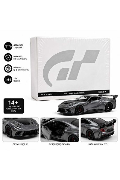 Cmmy Toys Toyota GR Supra GT4 1:64 Metal Model Araba