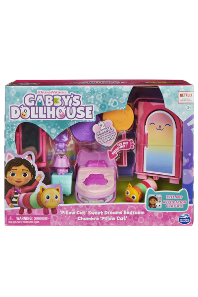 Gabby's Dollhouse Dormitor de vis de lux Pillowcat