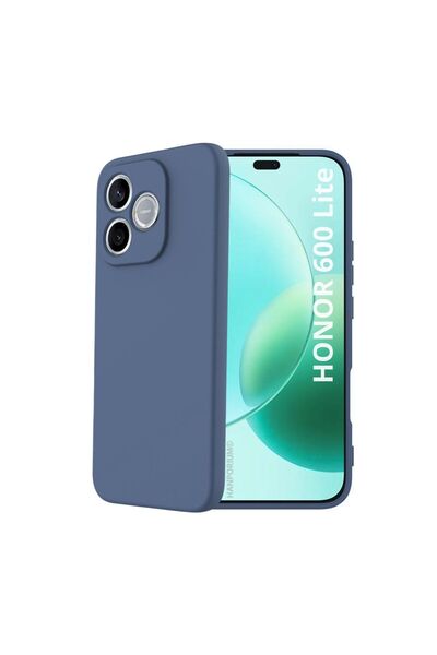 HANPORIUM حافظة سيليكون متوافقة مع هاتف Honor 600 Lite - غطاء مرن بلون الباست...