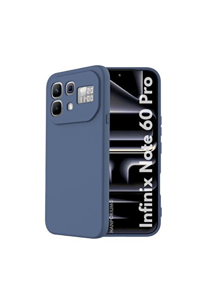 HANPORIUM Infinix Note 60 Pro Uyumlu Silikon Kılıf Pastel Renk Tonu Kamera Ko...