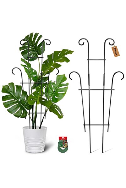 Generic Plant Trellis for Potted Plants 2p, 23in Garden Trellis for Climbing ...