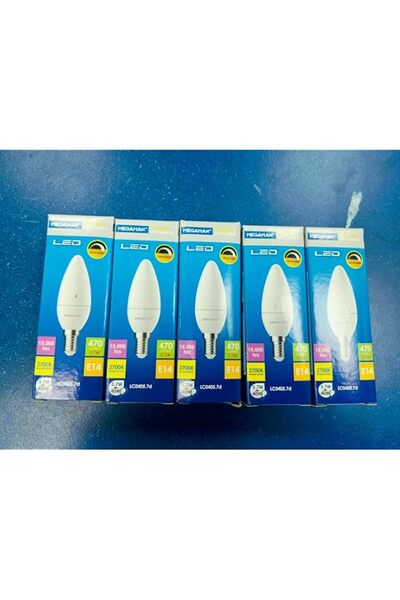 Generic Megaman Led Dimmable Frosted 5.7w E14 small tread Warm White