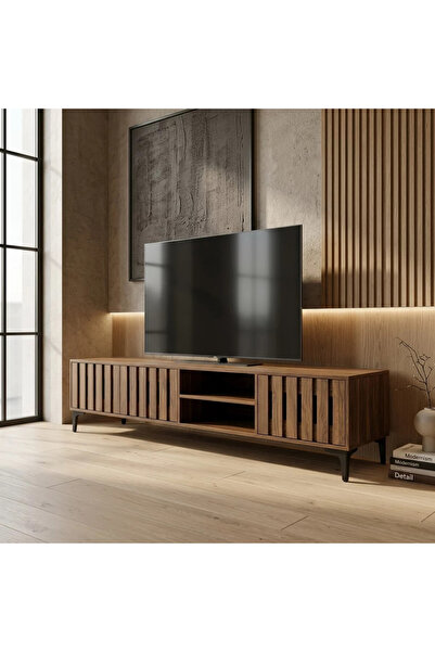 Al Hadaya Mall Wooden Plasma Table with a Modern and Elegant Design - Coffee ...
