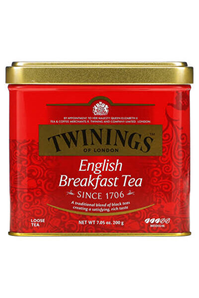 TEA شاي توينينغز الأسود في علبة معدنية 200 جرام