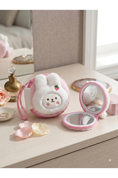 Kapaklı peluşlu Çocuk ayna