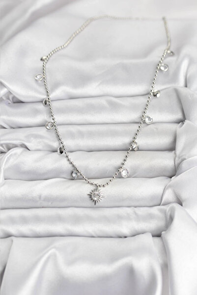 online kapsulavm avm alışveriş Zircon Stone Polar Star Model Brass Silver Col...