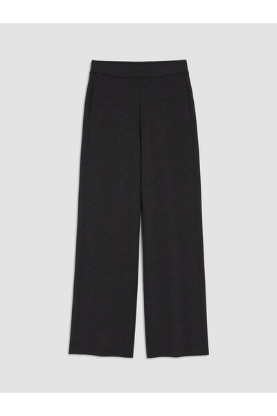 LC Waikiki Black Soft Touch Women's Sweatpants