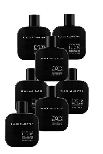 EMYC 7 Pieces Black Alligator Perfume 100ML