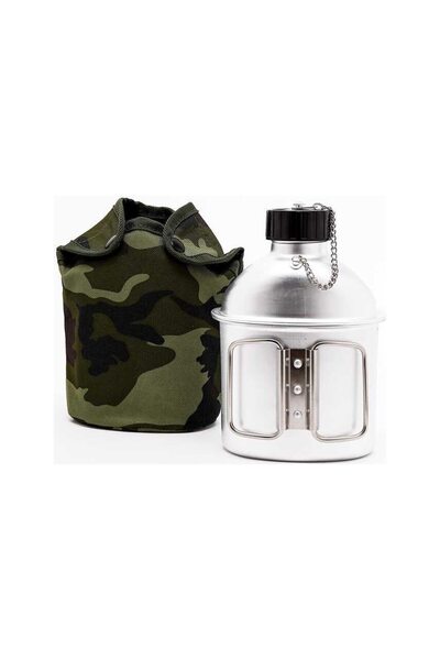 Mrc tactical Aluminum Cup Flask 1 Liter Camouflage Camping Outdoor