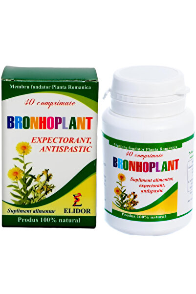 Elidor BronhoPlant [Eхpectorant Antispastic] 40cp