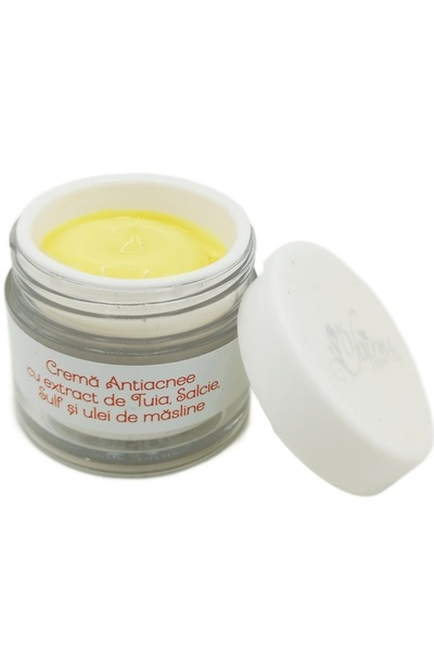 Charme Cosmetics Crema antiacnee tuia salcie sulf ulei masline 30g