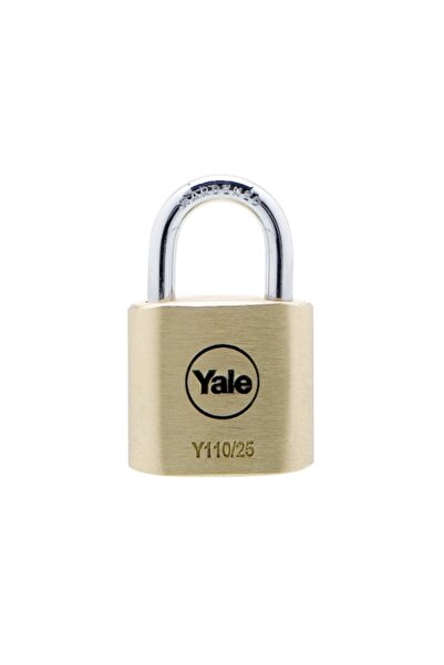 OEM Yale ορειχάλκινο λουκέτο Y110/25/115/1, 25 χιλιοστά