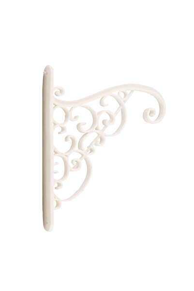 OEM Akant flower pot holder, for wall, plastic, white, 20 x 23 cm