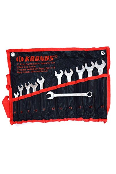 OEM Комбинирани ключове, Kronus 7125CT, 6 - 17 мм, комплект от 11 броя