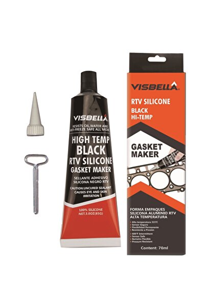 OEM Visbella στεγανωτικό αυτοκινήτου για φλάντζες, 6970625543579, μαύρο, 85 γρ.