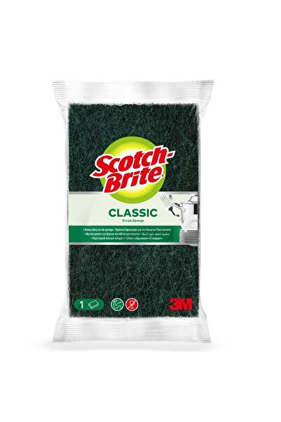 OEM Scotch-Brite Classic kitchen sponge, green + yellow