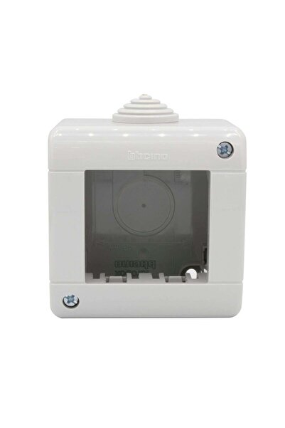 OEM Cadru aparent Matix Bticino 25402, 2 module, IP40, gri, pentru priza / in...