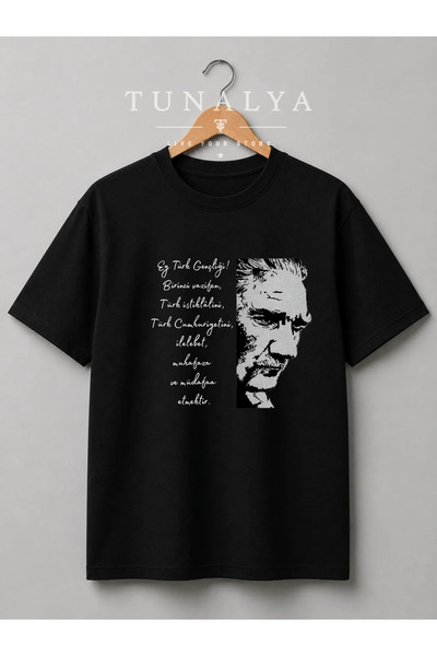 Grafftee Clothing TUNALYA Atatürk Ve Türk Bayrağı 30 Ağustos 29 Ekim 23 Nisan...