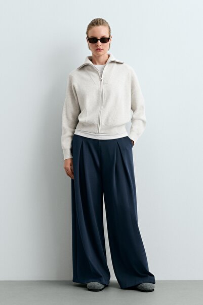 Oysho Ribbed knit jacket