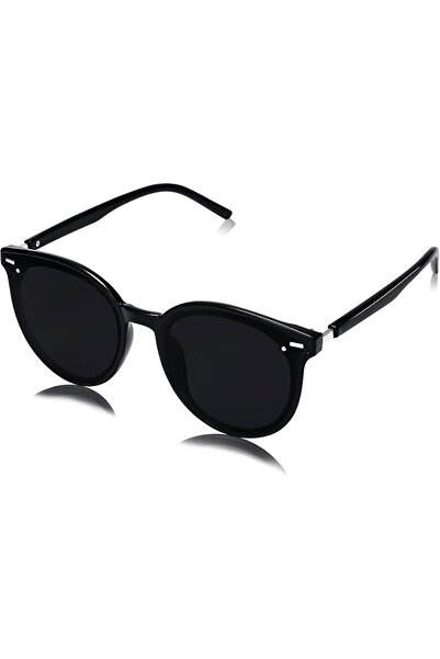 SOJOS Classic Retro Round Sunglasses Women Men Large Glasses SJ2067