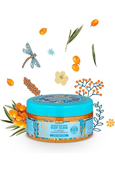 Natura Siberica Oblepikha and Honey Body Scrub, 300 ml