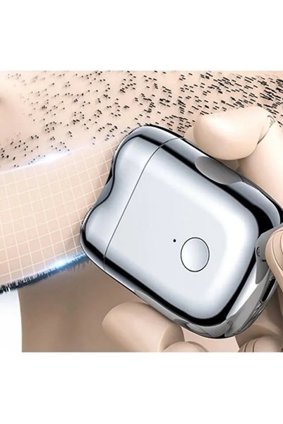 Yallabena Portable Dual Head Electric Shaver for Men, Magnetic Mini Shaver with USB Type-C Fast Charging, Waterproof Wet & Dry Beard Trimmer