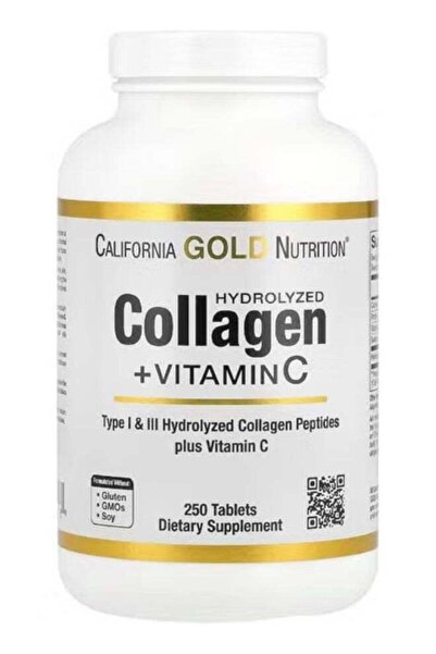 California Gold Nutrition Collagen Peptides Plus Vitamin C Dietary Supplement...