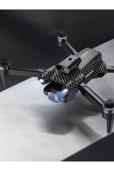 Unico Karbon Desen, Kameralı Katlanabilir Drone, Çift Batarya, WiFi FPV Canlı Görüntü, Taşıma Çantalı