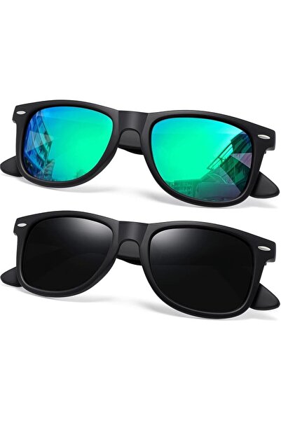 GENERAL Gubin Square Men's Sunglasses Classic Polarized Lens Lightweight Tr90...