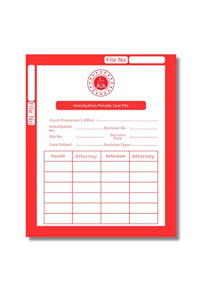 CREAPACK Penal Case and Investigation Court File, 100 Pieces of Lawyer Case F...