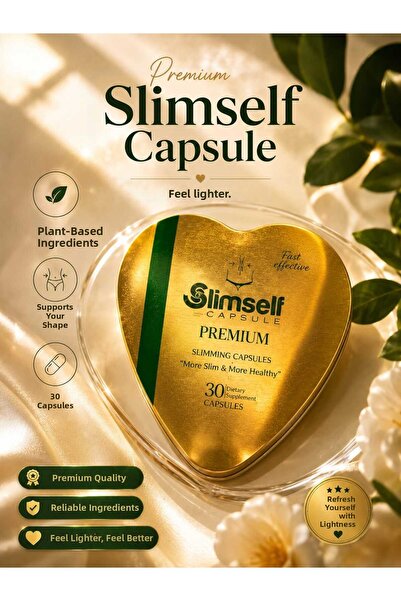 SlimSelf كبسولات دعم عشبي - 30 كبسولة