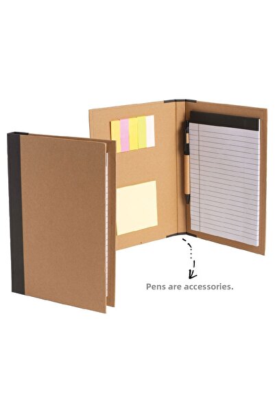 SEDEF SİLVER Recycled Note Holder Set - Colored Sticky Note Papers and White ...
