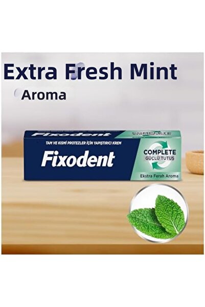 Yıldızan Terra Organik Extra Fresh Denture Adhesive Cream 47 g 3-Pack Terra O...