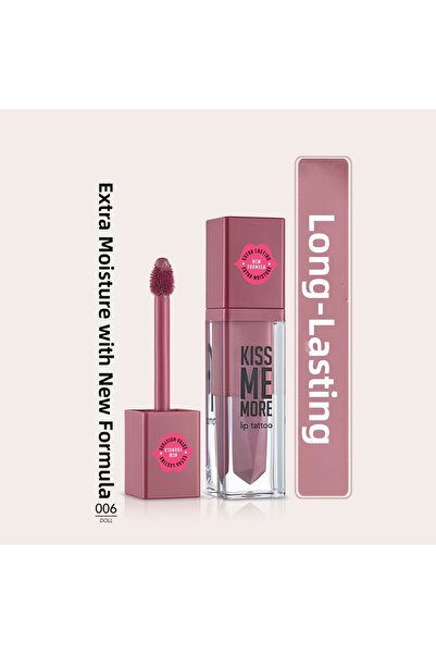 Flormar Kiss Me More Intense Moisturizing Liquid Matte Lipstick Misty Light P...