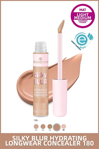 Essence BLUR Хидратиращ Дълготраен Копринен Коректор 190