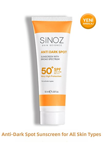 SİNOZ Cremă de protecție solară facială SPF50+ anti-imperfecțiuni, cu protecț...