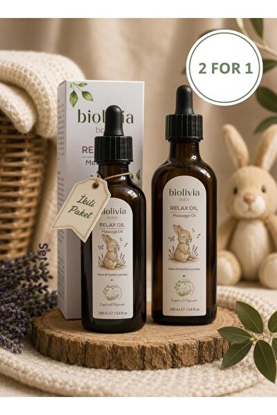 BİOLİVİA Baby Massage Oil Set of 2