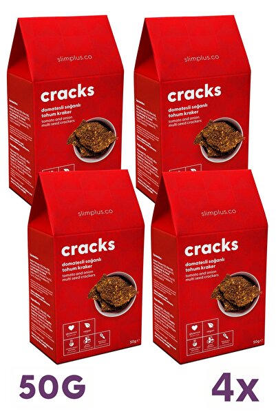 slimplus Seed Cracker Tomato Onion Cracks – Gluten-Free Vegan Additive-Free (...