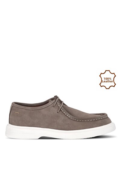 Slazenger Yack I Men's Leather Sand Suede Casual Sports Shoes