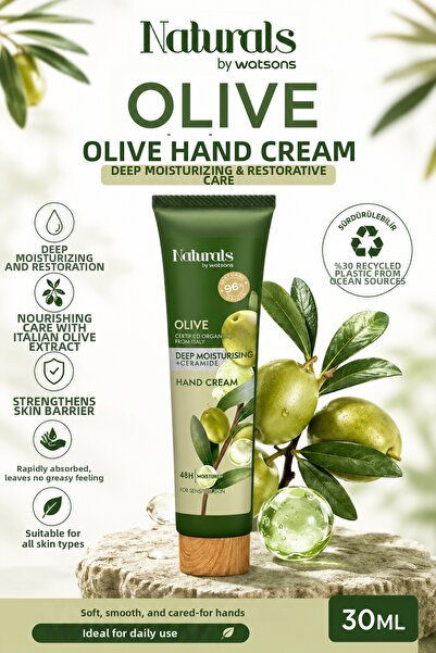 Naturals By Watsons Intensive Moisture & Repair: Olive Oil Nourishing Hand Cr...